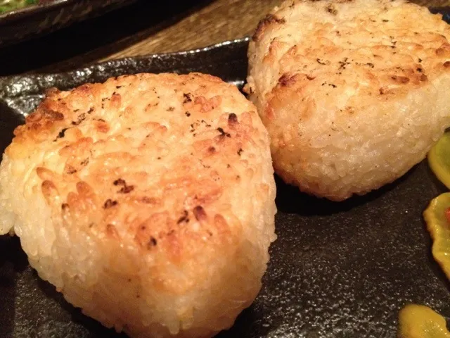 Snapdishの料理写真:白だし焼きおにぎり|masamiyさん