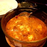 Snapdishの料理写真:レンジで作る簡単バターチキンカレー|ナタリーさん