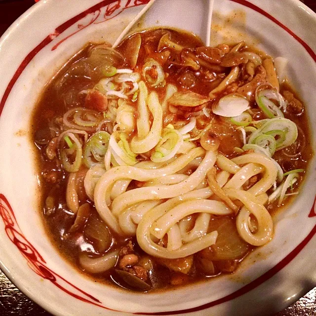 またカレーうどん( ´ ▽ ` )ﾉ|モモさん