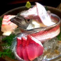 Snapdishの料理写真:目が合いそうなお刺身|ナヲさん