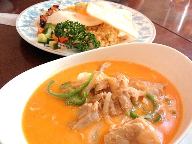 若鶏ココナッツ煮。うんめ〜。|さるさん