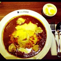 Snapdishの料理写真:curry rice with scramble egg|Besto Sriphithakさん