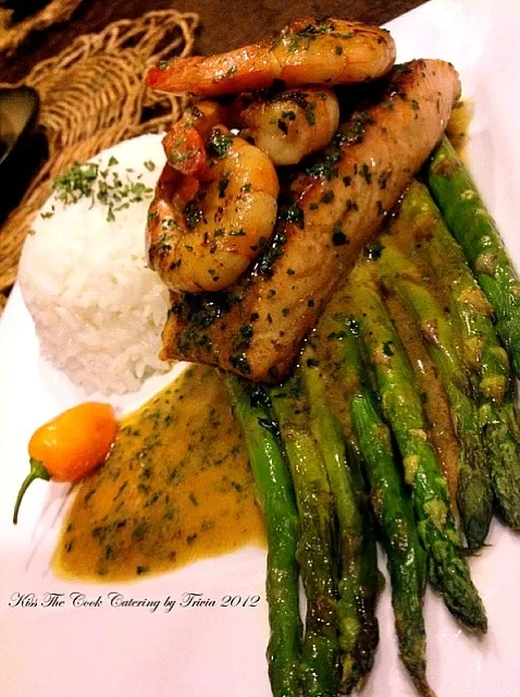 Salmon and Shrimp Nite❤|Taste-New Americanさん