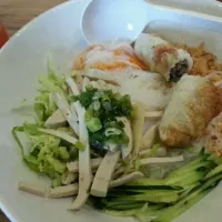 Spring Roll Vietnamese Pork Sausage Cold Vermicelli Rice Noodle|Yipさん