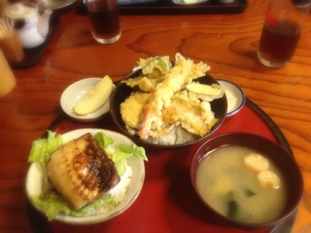 天丼＆ミニサバ丼|くどぅーん。さん