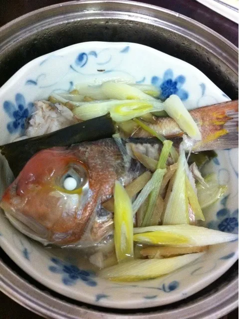 Snapdishの料理写真:甘鯛の酒蒸し|torimaさん