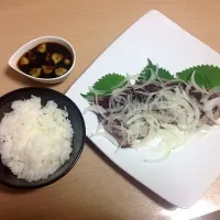 晩御飯！カツオのたたき！|こーいちさん