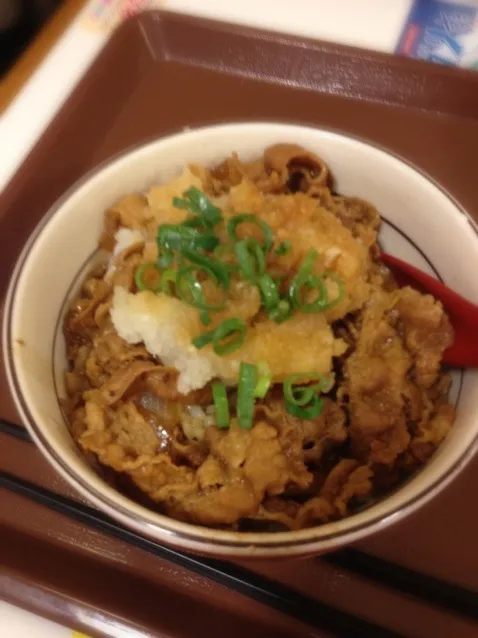 Snapdishの料理写真:おろし牛丼|みみーさん