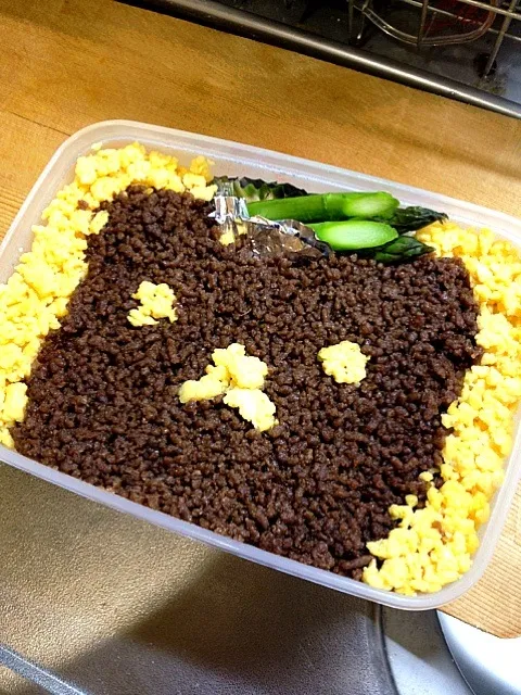 相方のそぼろ弁当🐻|くまこさん