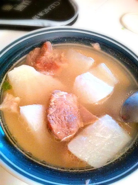 pork ribs and turnip soup|sherryさん