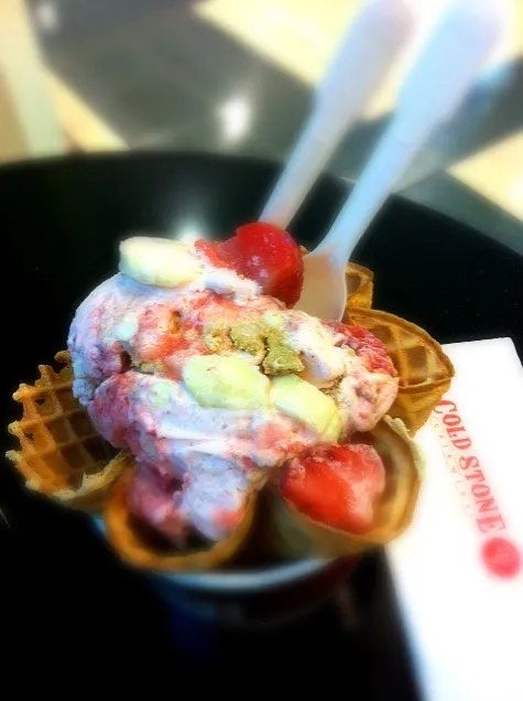 strawberry banana chesse|didi kullawadeeさん