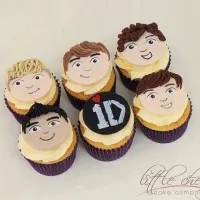 One Direction Cupcakes|Choc Nugget Stylesさん