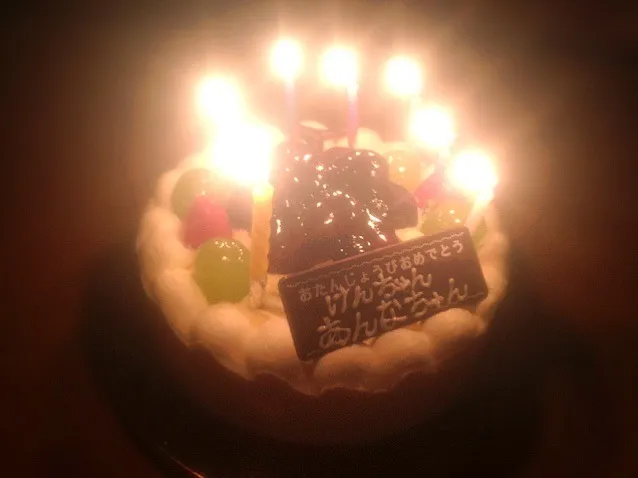 Snapdishの料理写真:HAPPYBIRTHDAY♡〜（ゝ。∂）|あのあいすさん