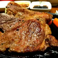 Snapdishの料理写真:Rip-Eye Steak|Arjariyaさん