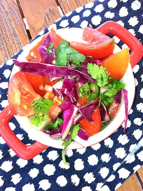 end summer salad|Celine Cossou-Bordesさん