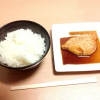 カジキの照り焼き|こーいちさん