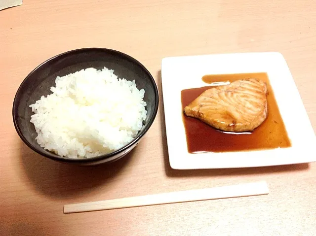 Snapdishの料理写真:カジキの照り焼き|こーいちさん