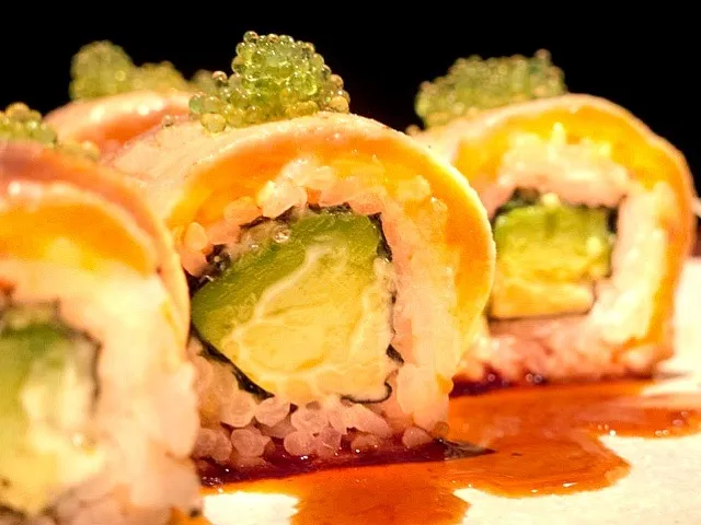 Seared Salmon Sushi|Felix J Mendozaさん