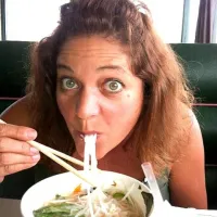 Snapdishの料理写真:mama eating pho soup|jeahna kertzmanさん