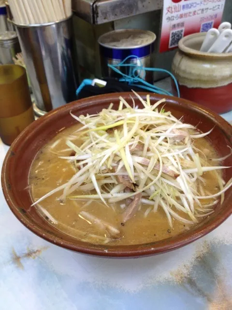 Snapdishの料理写真:ネギ味噌ラーメン|Hajime Sakaiさん