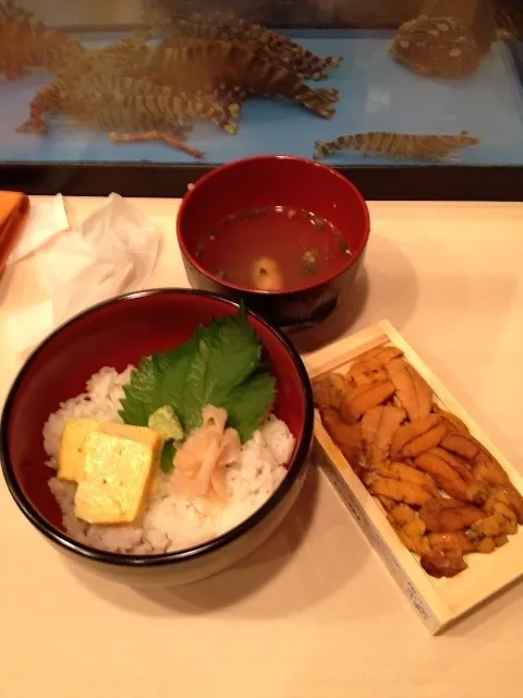 箱ウニ丼|よせふさん