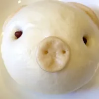 Snapdishの料理写真:豚ちゃんまん🐷|まゆみ*✾さん