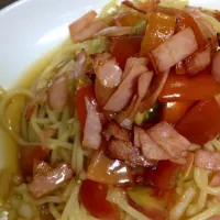 たっぷりトマトの冷製パスタ|ゆみさん