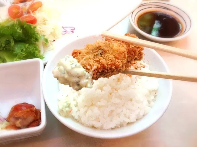 Snapdishの料理写真:fried oyster|sanさん