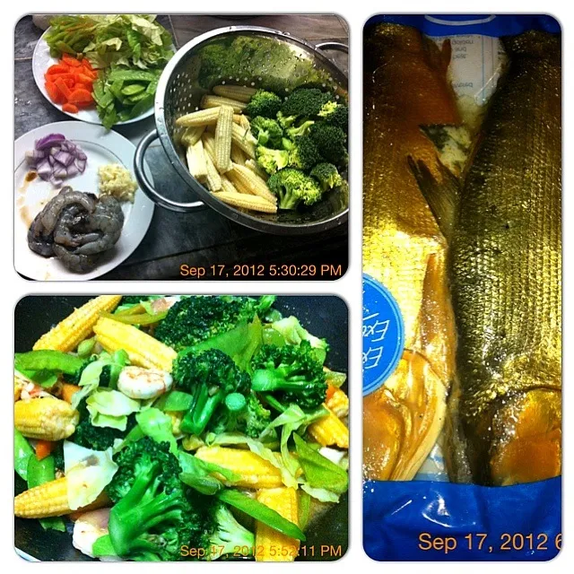 veggies & bangus tinapa|unicoandunicaさん