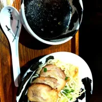 Snapdishの料理写真:麺屋武蔵 黒つけ麺|shokoさん