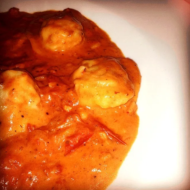 lobster.ravioli.tomato.cream.sauce|ej adamさん