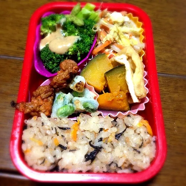 Snapdishの料理写真:ママ作今日の弁当|ayamenさん