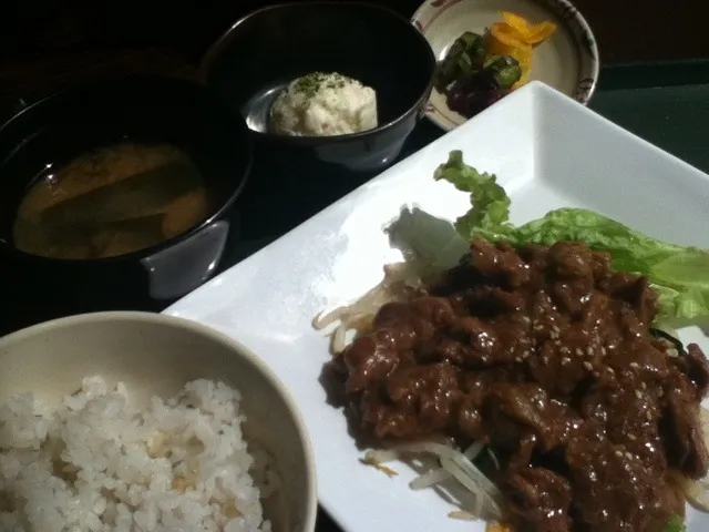 Snapdishの料理写真:牛肉プルコギ風|SasaMasa213さん