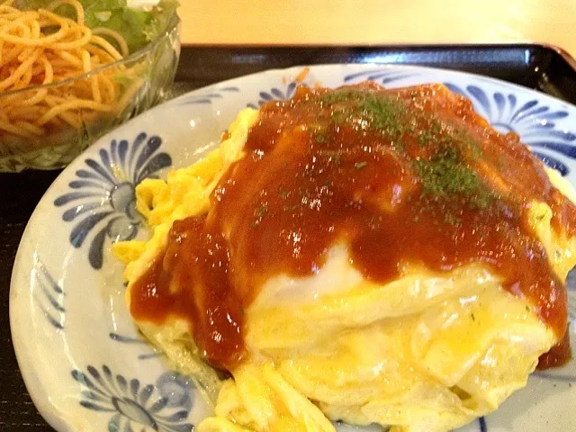 今日の病食。オムライス650円|yossiniさん