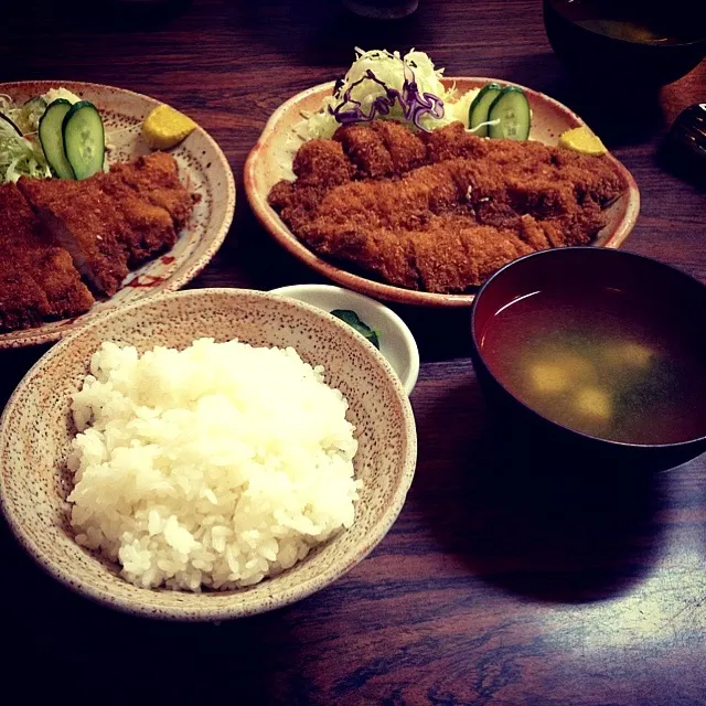 とんかつランチ|まゆこさん