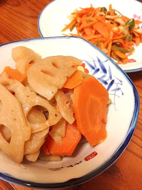 Snapdishの料理写真:今晩の副菜 / Side dishes for supper|naaa nuaさん