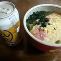 Snapdishの料理写真:天かけラーメン|ゆうさん