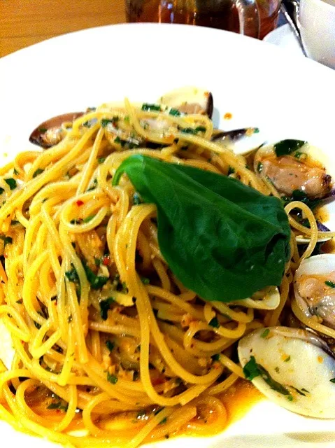 spaghetti aglio olio|mikko tanさん