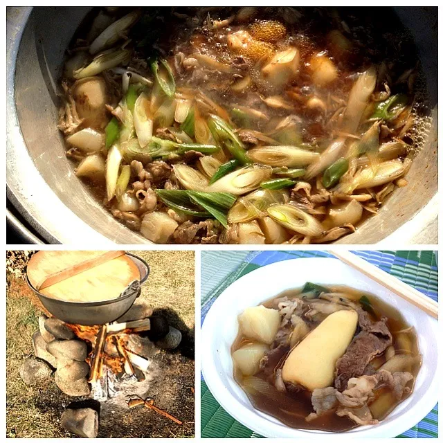 人生初の芋煮会♡in山形|namiさん