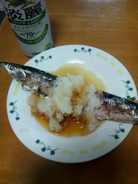 Snapdishの料理写真:サンマと大根おろし|saechiさん