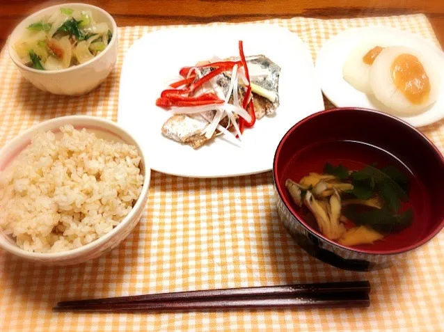 さばの竜田揚げ定食♡|ずぼら管理栄養士ママさん