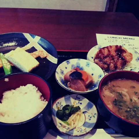 京橋和食屋さん *ランチ  魚定食*|うえちゃんさん