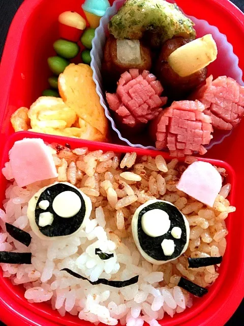 Snapdishの料理写真:ハム太郎お弁当|kmcさん