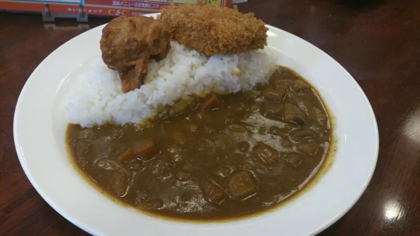 朝カレー+コロッケ|wkaoruさん