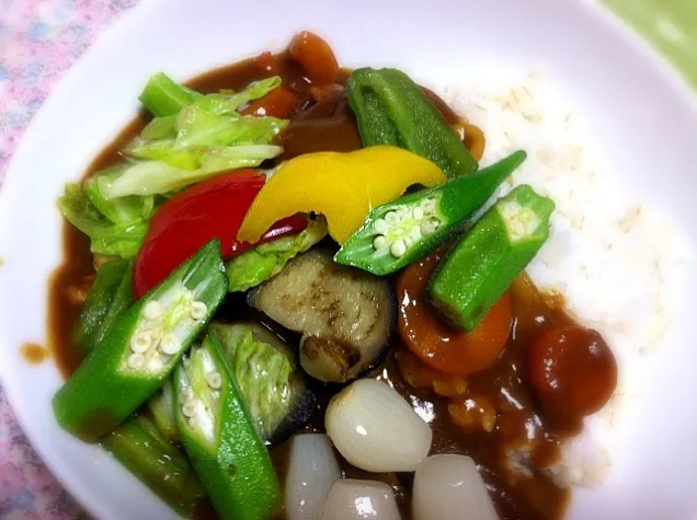 炒め野菜カレー♡|きのこっぴさん