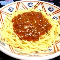 ミートパスタ|ワタナベさん