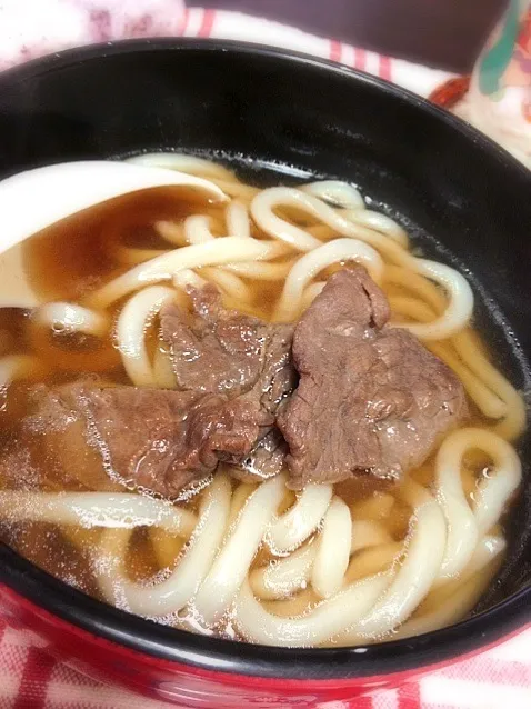 肉うどん|ラブピースさん