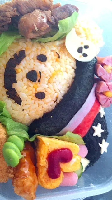 プーさんのハロウィンお弁当|なおさん