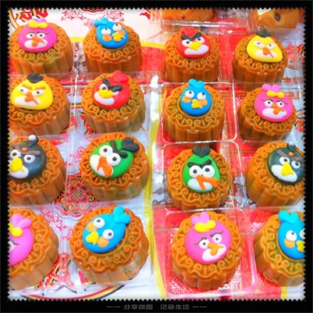 Angrybird mini mooncakes|laumeikuanさん