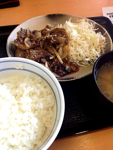 牛焼肉定食|ぷりたんさん